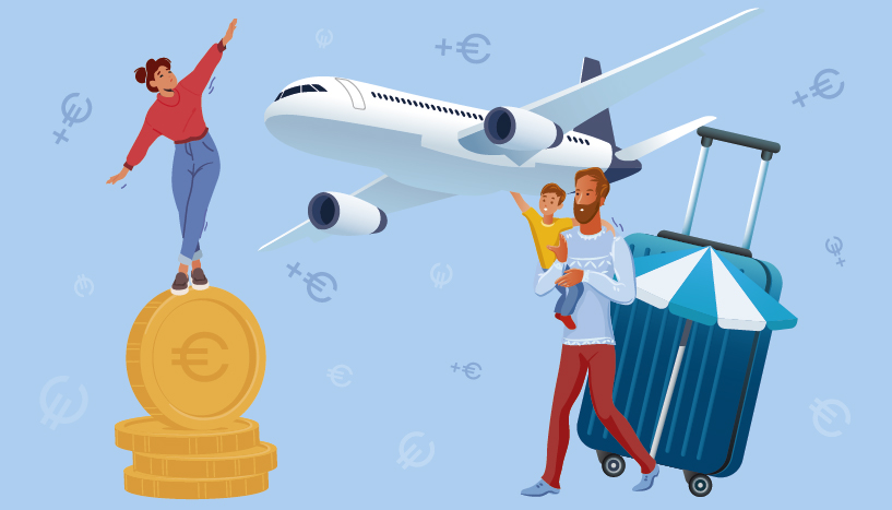 Toeslagen van luchtvaartmaatschappijen boven op de prijs van je vlucht